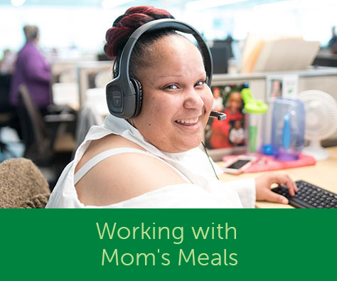 working with mom's meals